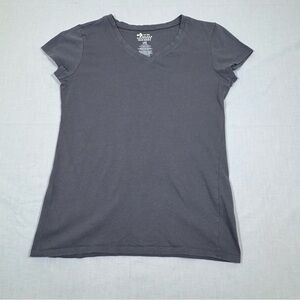 Old Navy Charcoal V-Neck Short Sleeve Tee